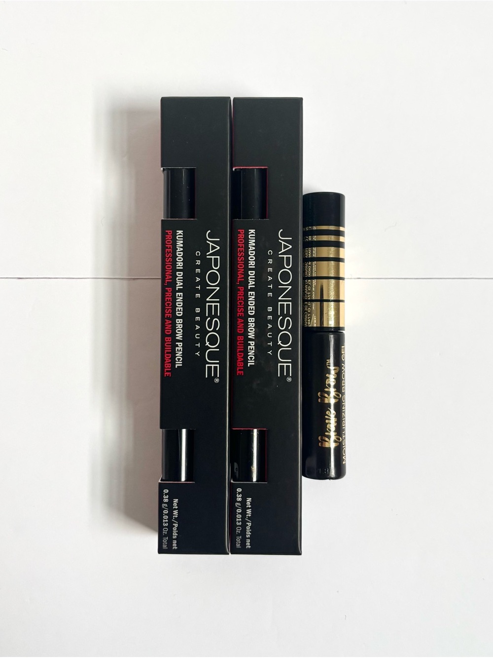 ⚡️3-Piece Brow Bundle: 2x Brow Pencil (medium/dark) & 1x Brow Gel (clear)